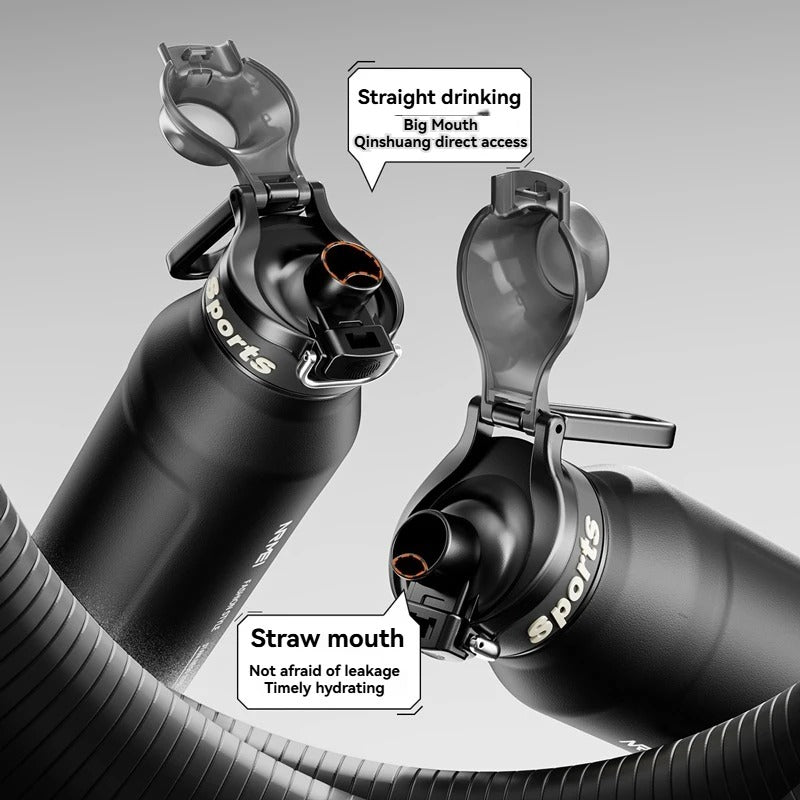 1.5L Insulated Water Bottle Stainless Steel Cold Hot Insulated Cup Vacuum Thermos Bottle Double Wall Flasks