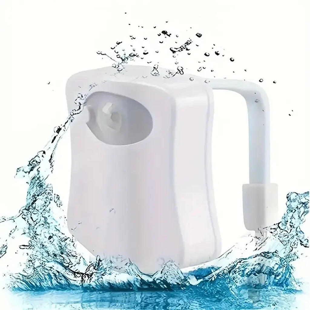 Motion Sensor Light Wireless LED Night Light RGB 8colors Lamp Toilet Bathroom Atmosphere Light Colorful Sensor LED Night Lights