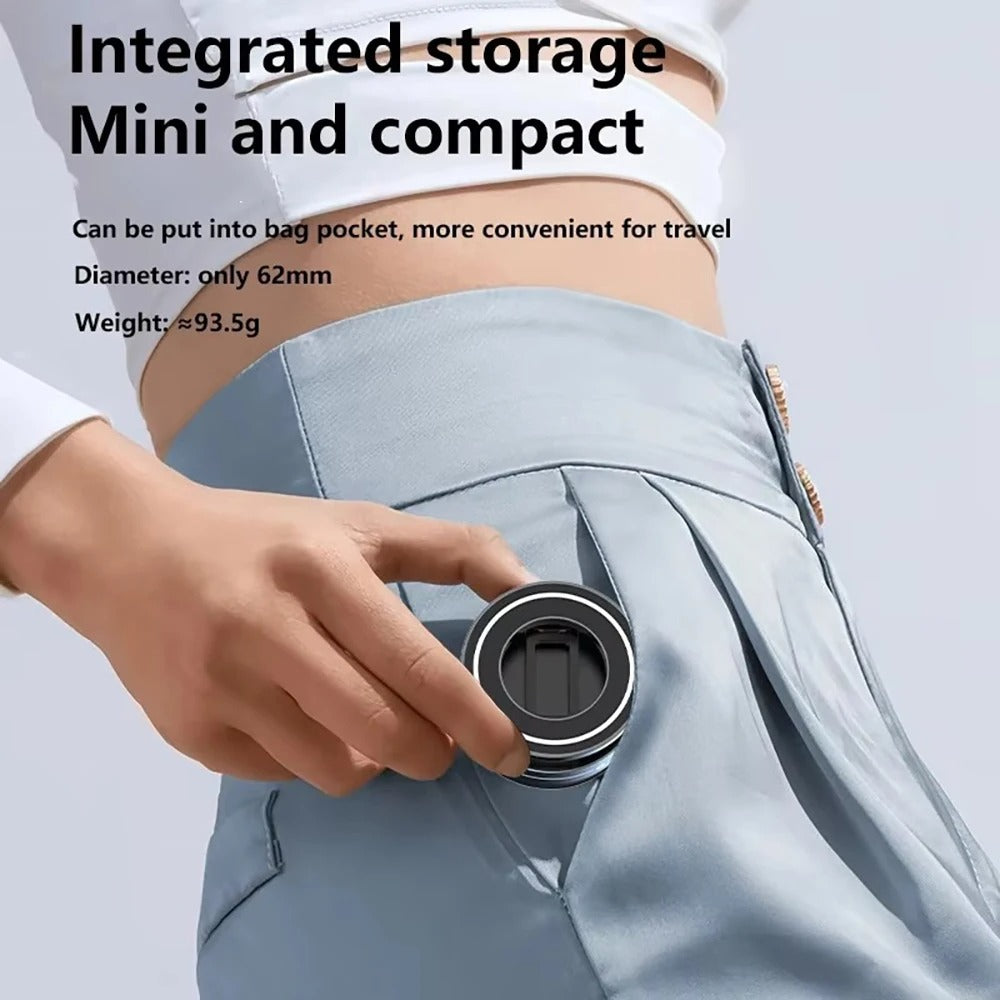 Car Mount Electric Vacuum Magnetic Holder Foldable Strong Suction Stand Cell Phone For iphone 12 13 14 15 16 17 Live Streaming