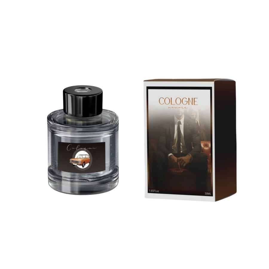 Novora Smart Car Diffuser with Starry Light and50ml Refill, - Auto Scent Air Freshener, Waterless, Auto On/Off, Lasts 180+ Days